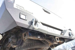 Toyota Tacoma Bumper - Rear - Fishbone Offroad - Two Stage Black Texture Powder Coated - Black - `05-`15